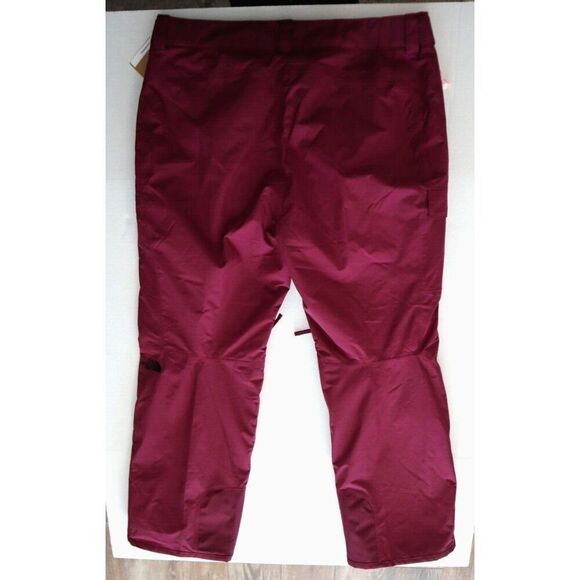 The North Face NF0A5ACYI0H Women's Sz 2XL Maroon Freedom Insulated Pants - Picture 2 of 15